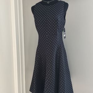 NWT American Living Black Silver Dress, Size 6